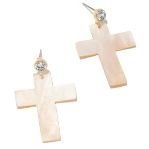 Fraiser Sterling, Roma Cross Earrings